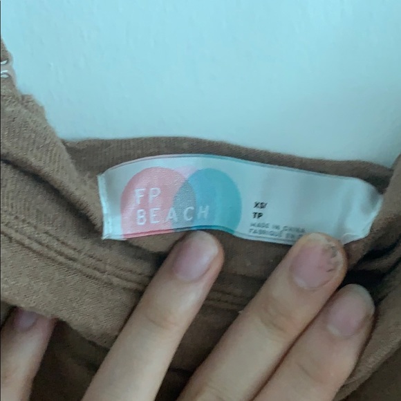 Light weight free people beige maxi dress - Picture 4 of 6